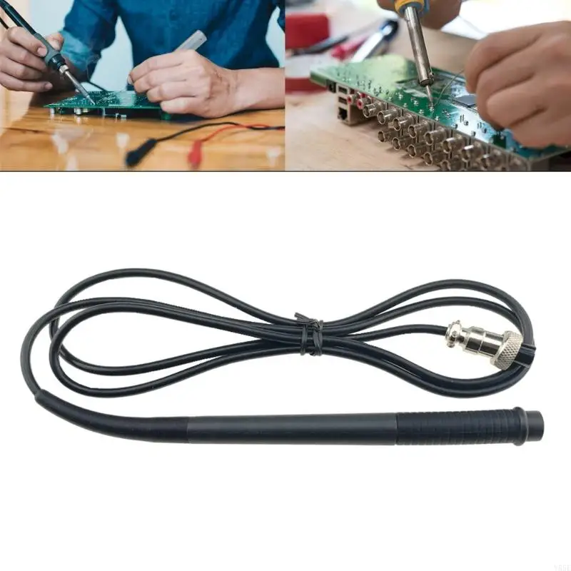 Y55E Stasiun Pengelasan Pegangan Pegangan Besi Solder untuk KSGER STM32 Pegangan silikon stasiun silikon