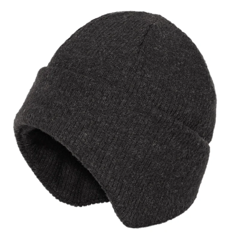 

B93B-Защитная шапка для катания на лыжах на открытом воздухе, ветрозащитная и теплая, шапка-бини, вязаные шапки-ушанки с манжетами