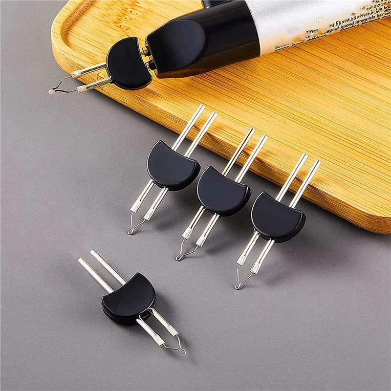 

AB35-Насадки для горелки с резьбой Заппер для резьбы и плавкая нить с одним прикосновением — идеально подходят для отделки шариков, 24 шт.