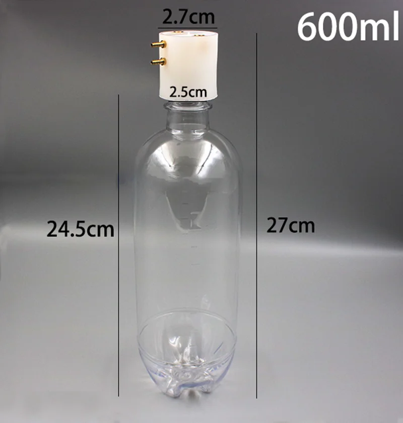 Acessórios transparentes da unidade do dente do tampão da máquina integrada da turbina da garrafa 600ml 1000ml do armazenamento da água dental