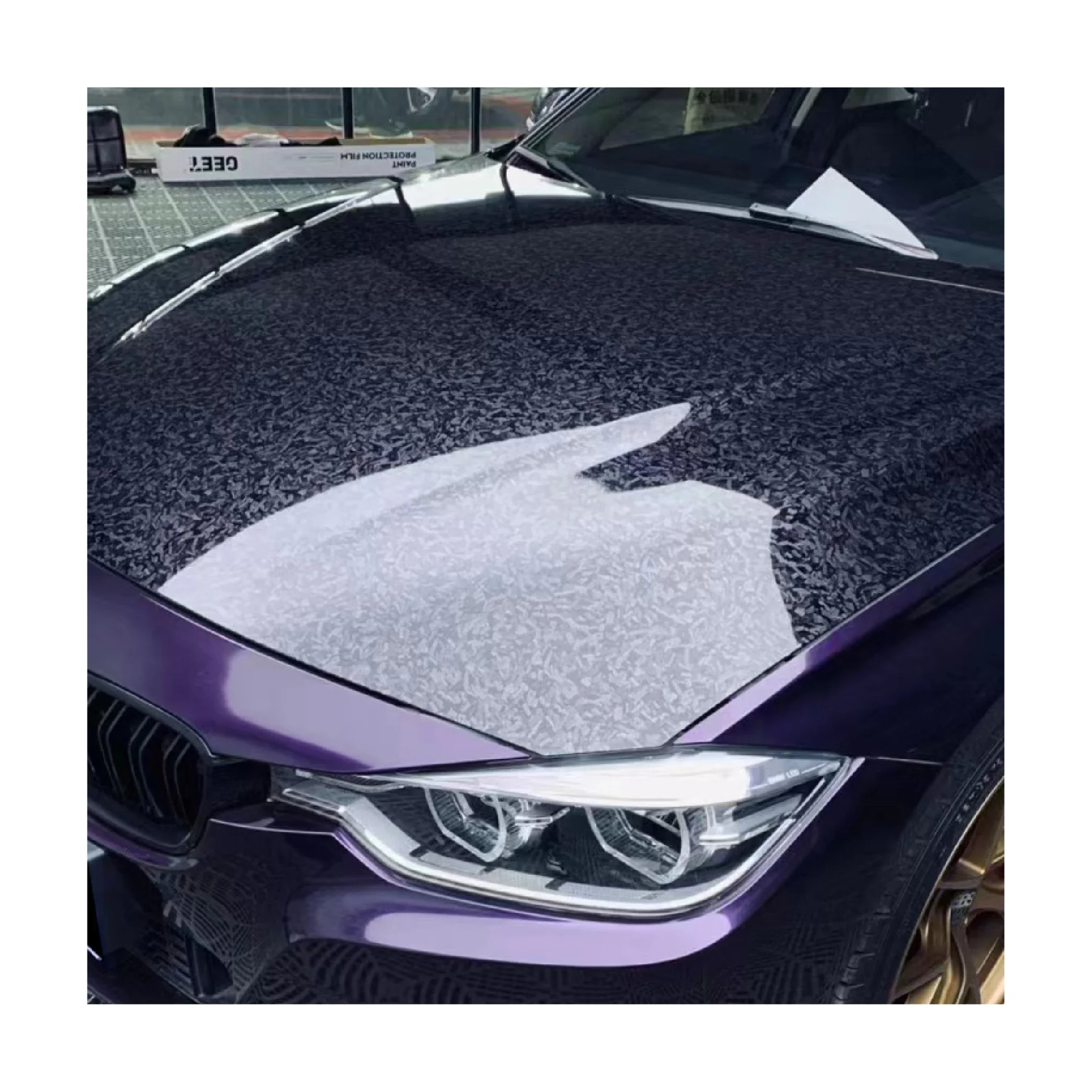 

2025 1,52*15 м самовосстанавливающаяся цветная защитная пленка из ТПУ PPF для кузова автомобиля