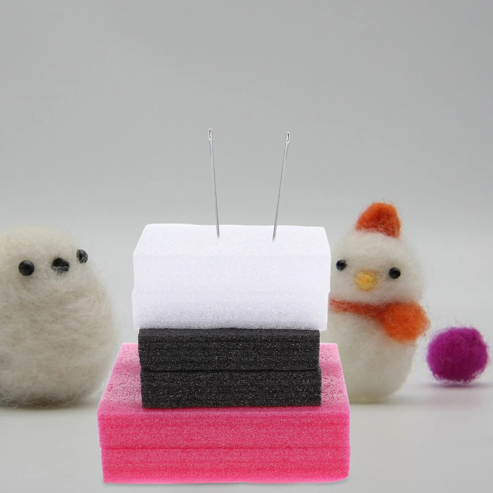 

6Pcs Pearl Cotton Craft Foam Board Polystyrene Foam Block Assortment School Art Creativity Floral Arrangement Base DIY Sculpting