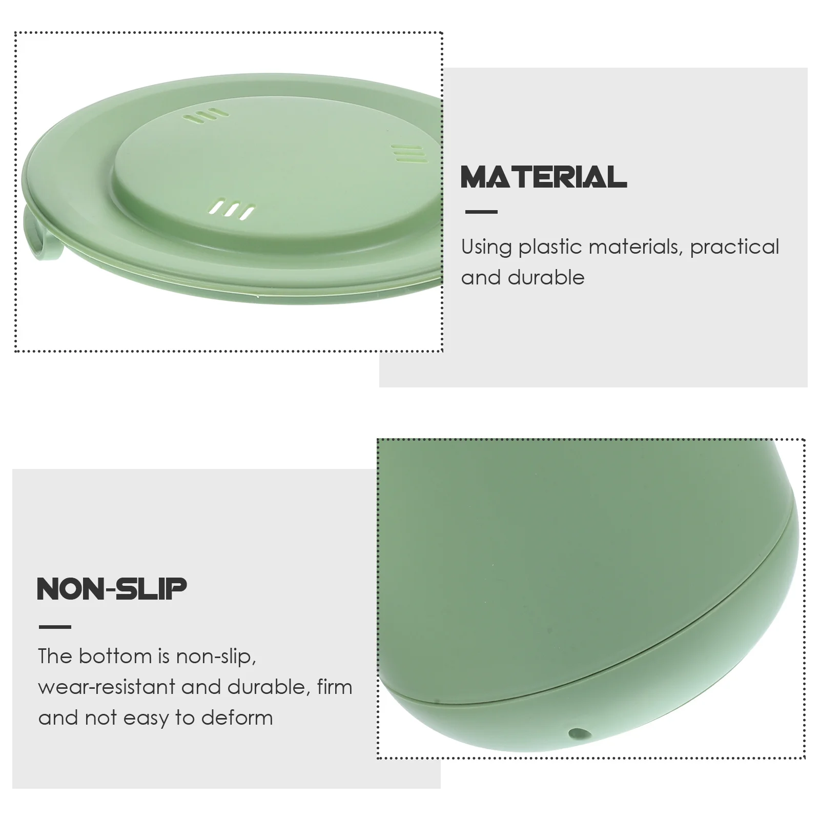 

1Set Bean Sprouts Germination Plastic Pot Non-Deformable Bean Sprouts Growing Pot Nursery Supply Seed Sprouter Tray Easy