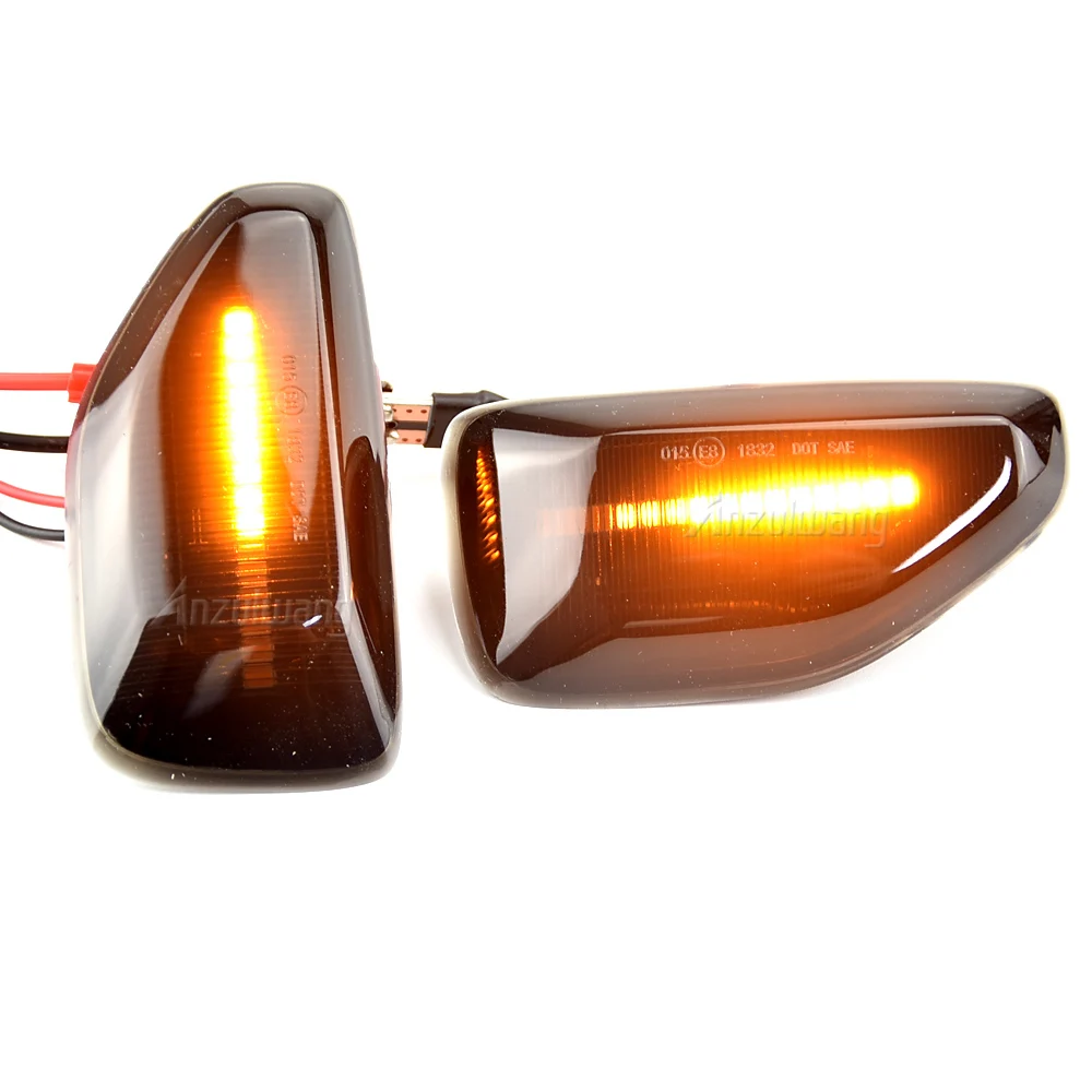 LED Dynamic Turn Signal Light Side Marker Lamp 2Pcs For Dacia Logan II Sandero II Duster II Renault Sandero Stepway Duster