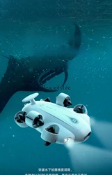 Underwater Uav 4K Hd Camera Visual Fish Detection Intelligent Shooting Remote Control Mechanical Arm Submarine