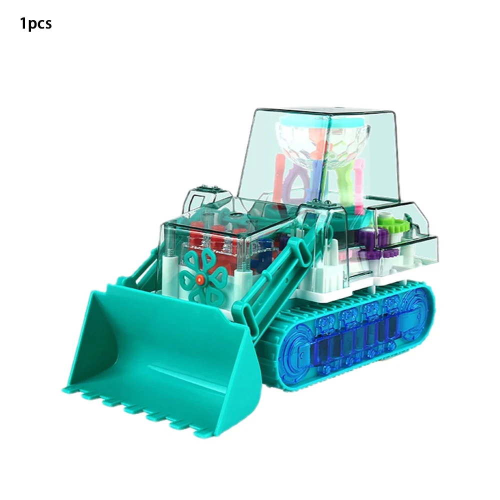 Jouet de véhicule de construction télécommandé somatosensoriel, éducation précoce, illumination, interaction parent-enfant, lumières fraîches, voiture jouet