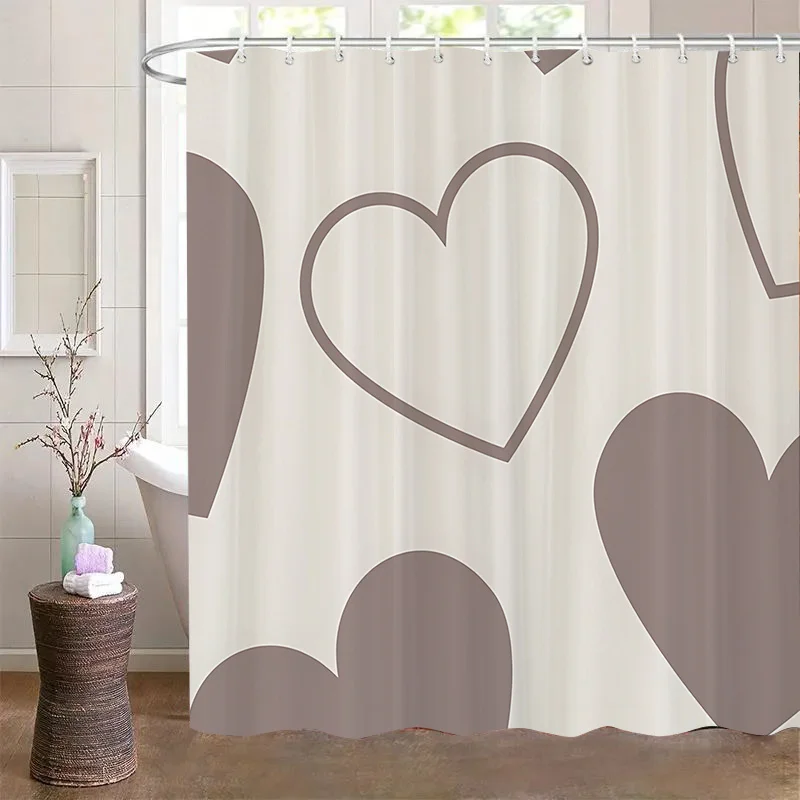 

1 шт. Элегантная губка для ванны с сердечным узором, полиэфирная ткань, можно стирать в машине, включает крючки, подходит для декора ванной комнаты.