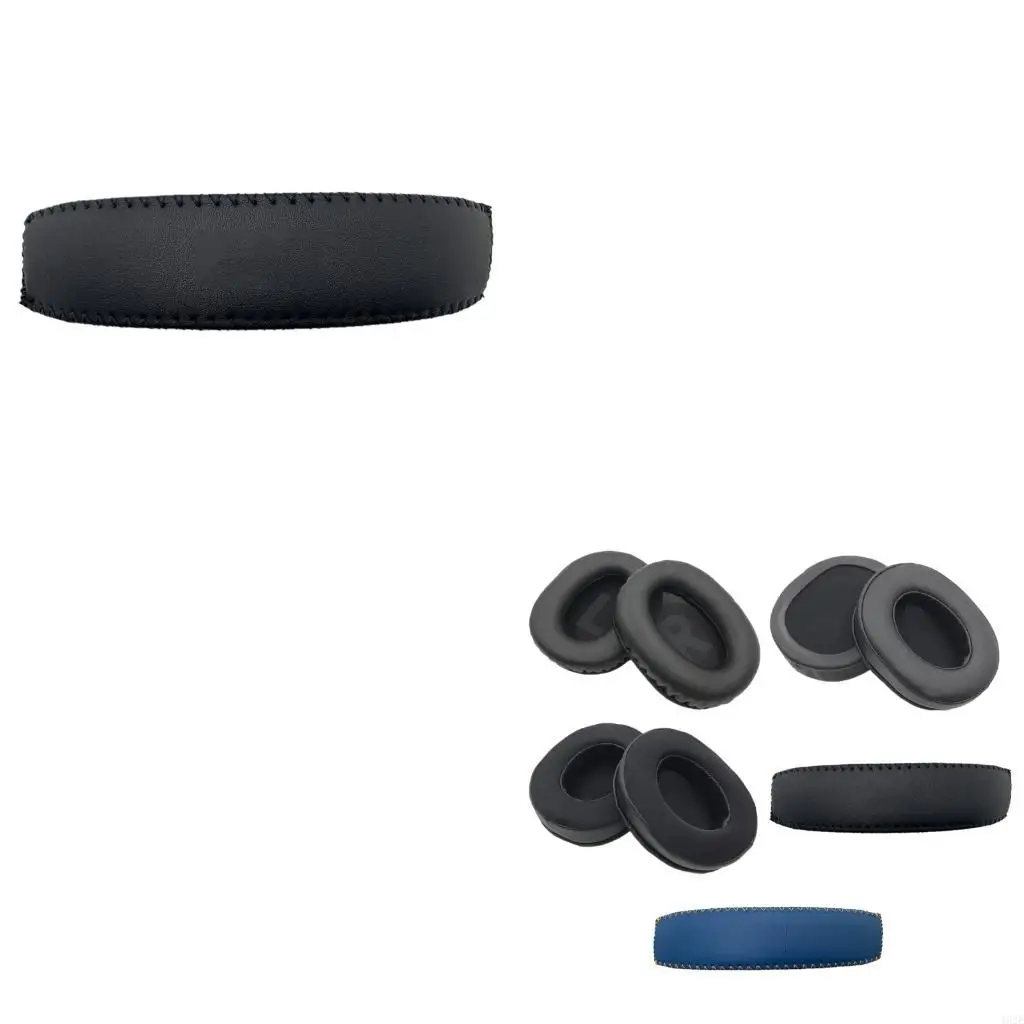 462E Ear Cushions Earpads Easy To Clean For GPRO X Headsets From Soft Protein Leather For Prolonged Use