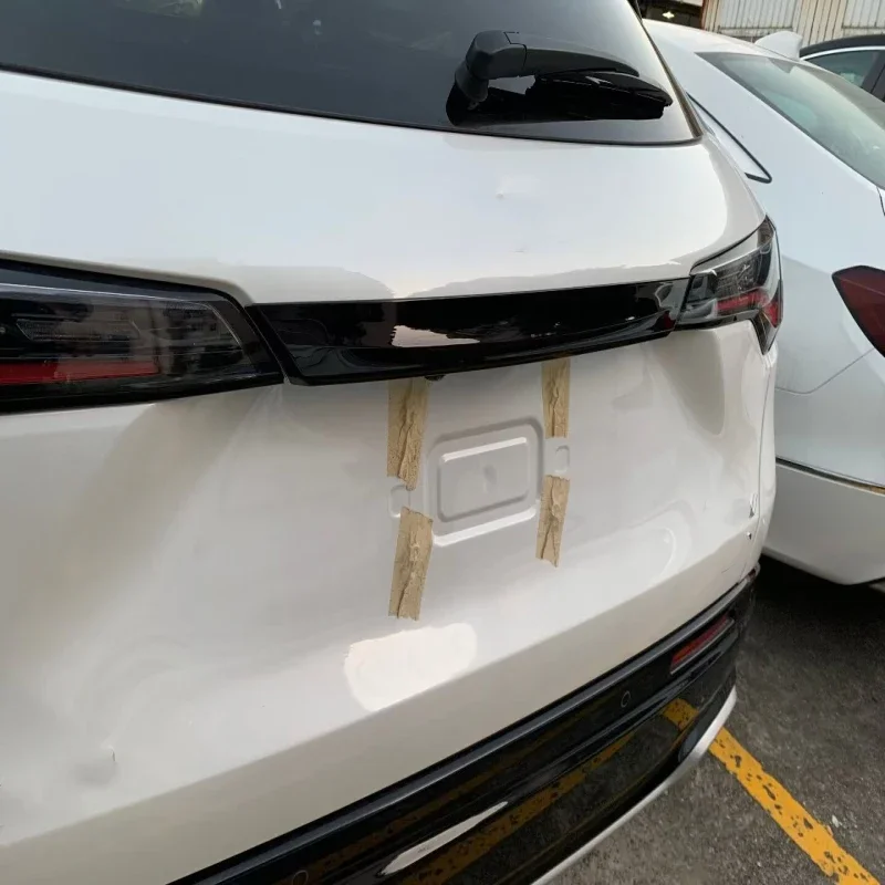 For Honda ZR-V ZR V ZRV 2022 2023 ABS Rear Trunk Lid Cover Protective Strips Tailgate rear Boot Anti-Scratch Strip  Accessories