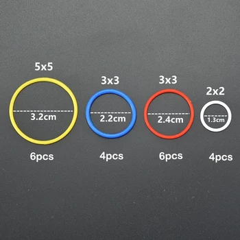 20個技術ゴムバンド2 × 2 3 × 3 4 × 4 5 × 5 EV3互換85543 85544 85545 85546 moc教育レンガ部品おもちゃ