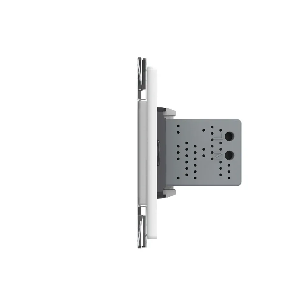 Livolo C9 US AU Standard 3 USB Charge Power Socket Plug، Pearl Crystal Glass Panel Outlet، VL-C9C3USB-11