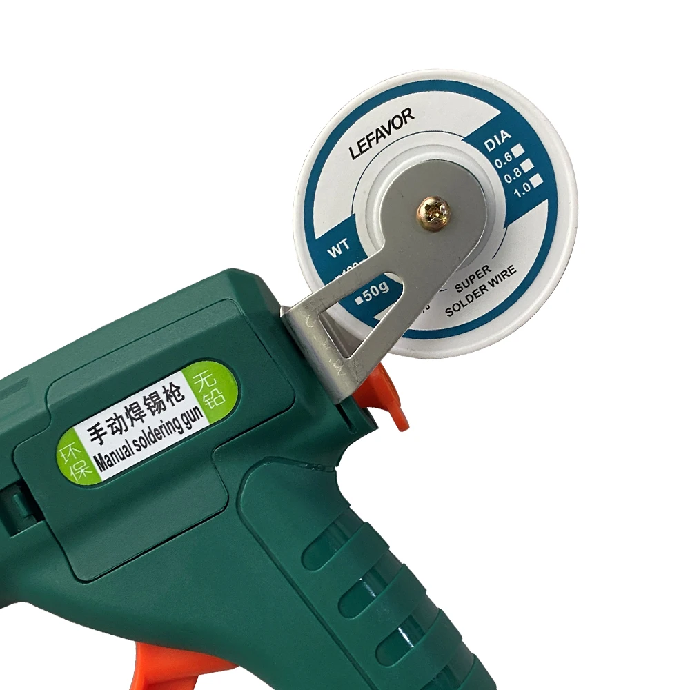 Elektrische Lötkolben Pistole Hand-gehalten Interne Heizung Lötkolben Automatisch Senden Zinn Gun Löten Schweißen Reparatur Werkzeug – Detail 40