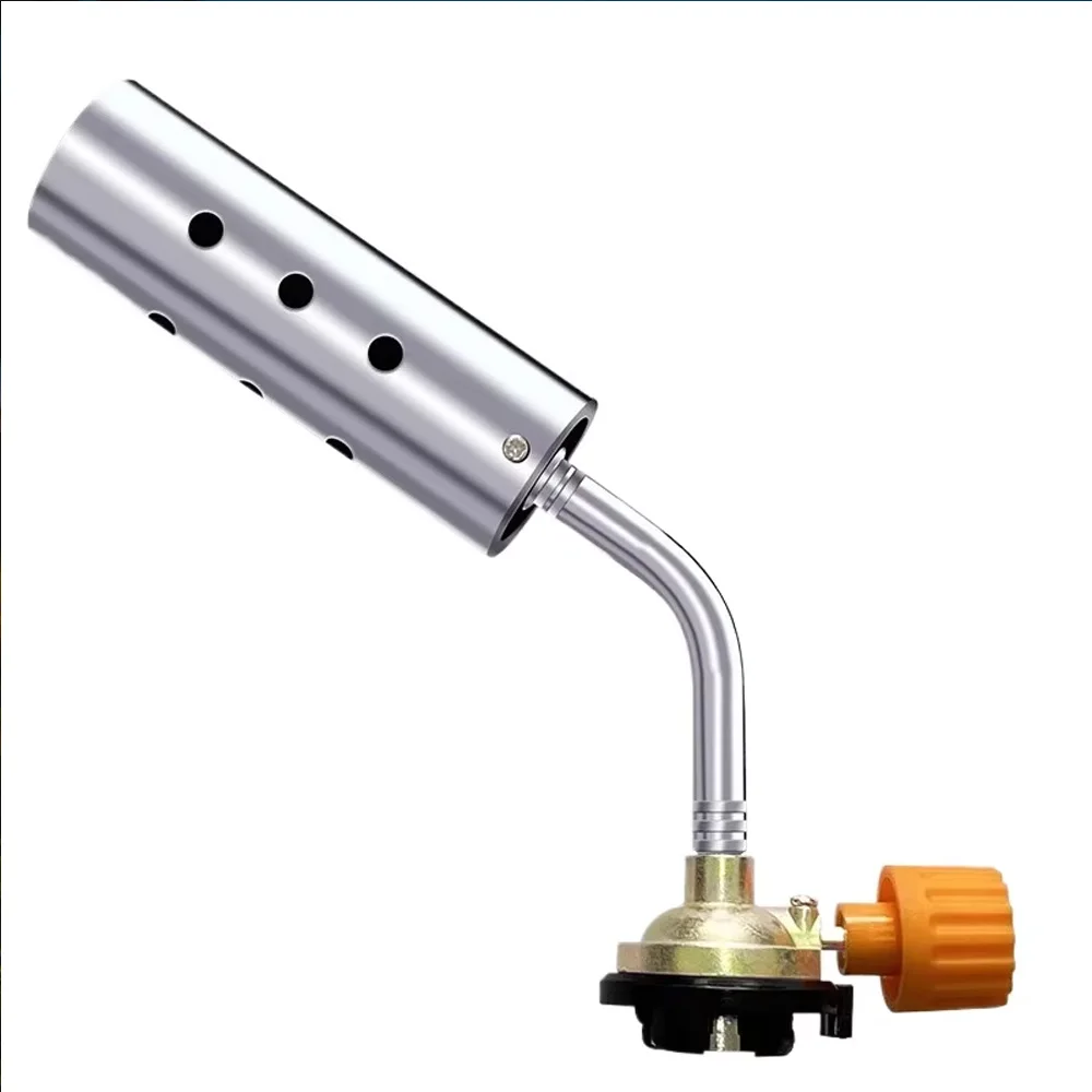 Reversible Butane Blow Torch, Portable Cassette Gas Welding Gun, Outdoor Igniter for BBQ, Cooking & Camping