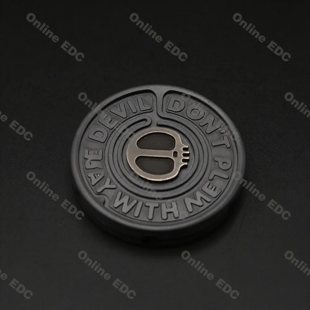 Used EDC Toys LAUTIE Sam Haptic Coin Zirconium Stress Relief Toy Fidget Toys For Adults Portable Office Desk Toy Out Of Print
