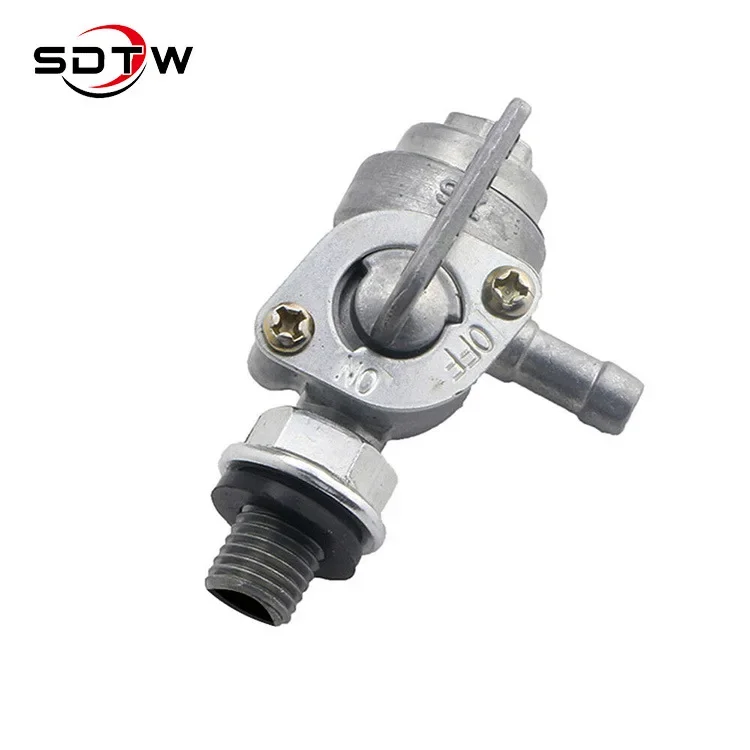 SDTW ON/OFF Universal Fuel Shut Off Valve Tap Replacement For Generator Gas Engine Tank Switch Fit 1/4" Hose Tap image 4