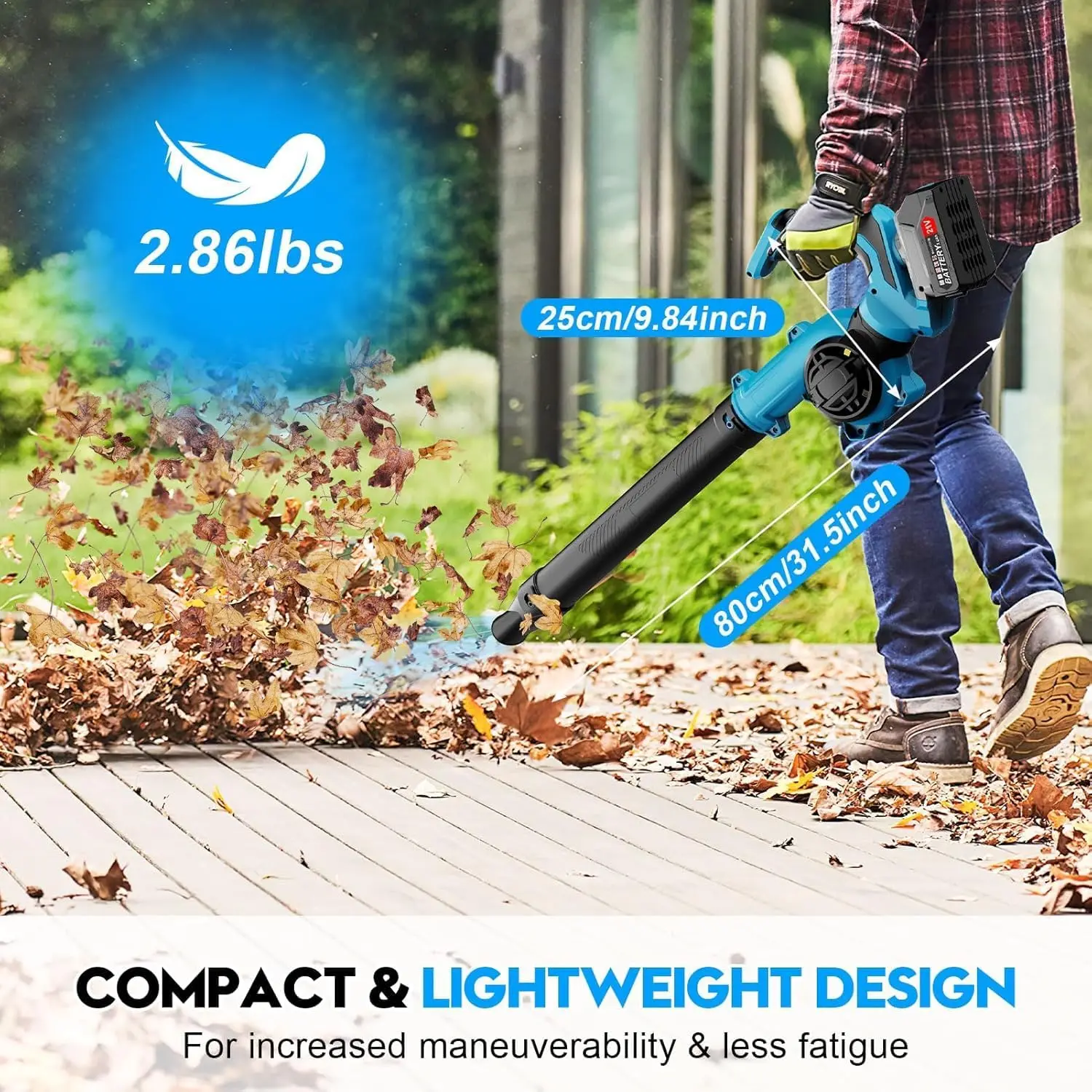 Рисунок 5 - Электрическая воздуходувка для листьев