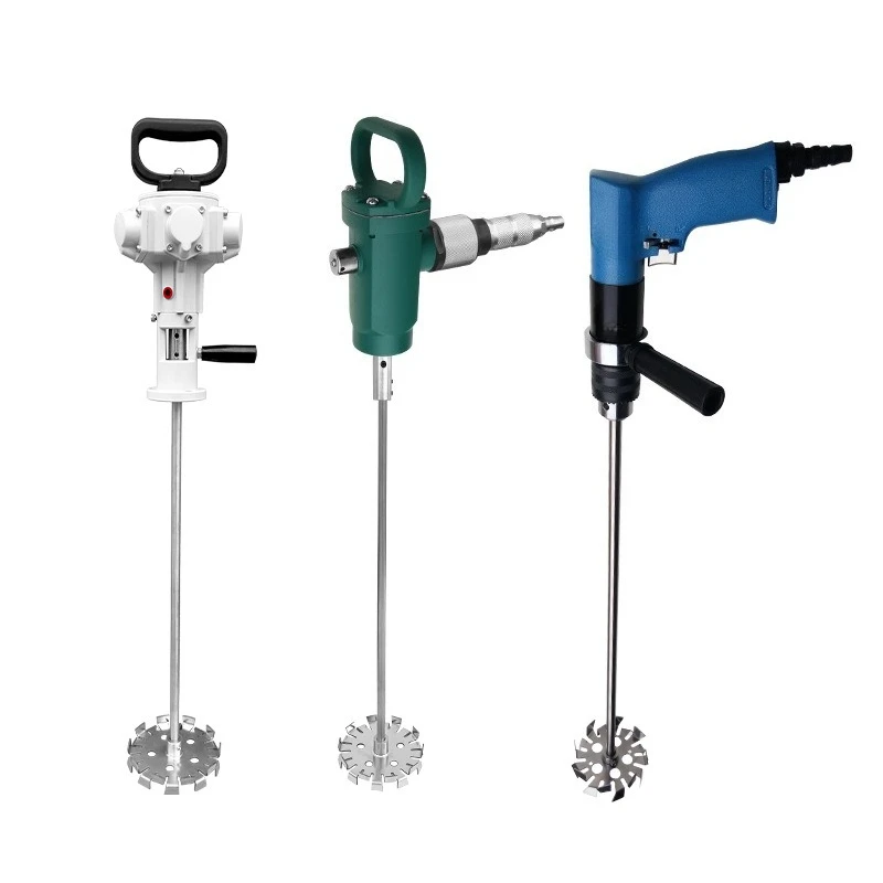 Handheld pneumatic mixer factory direct sales