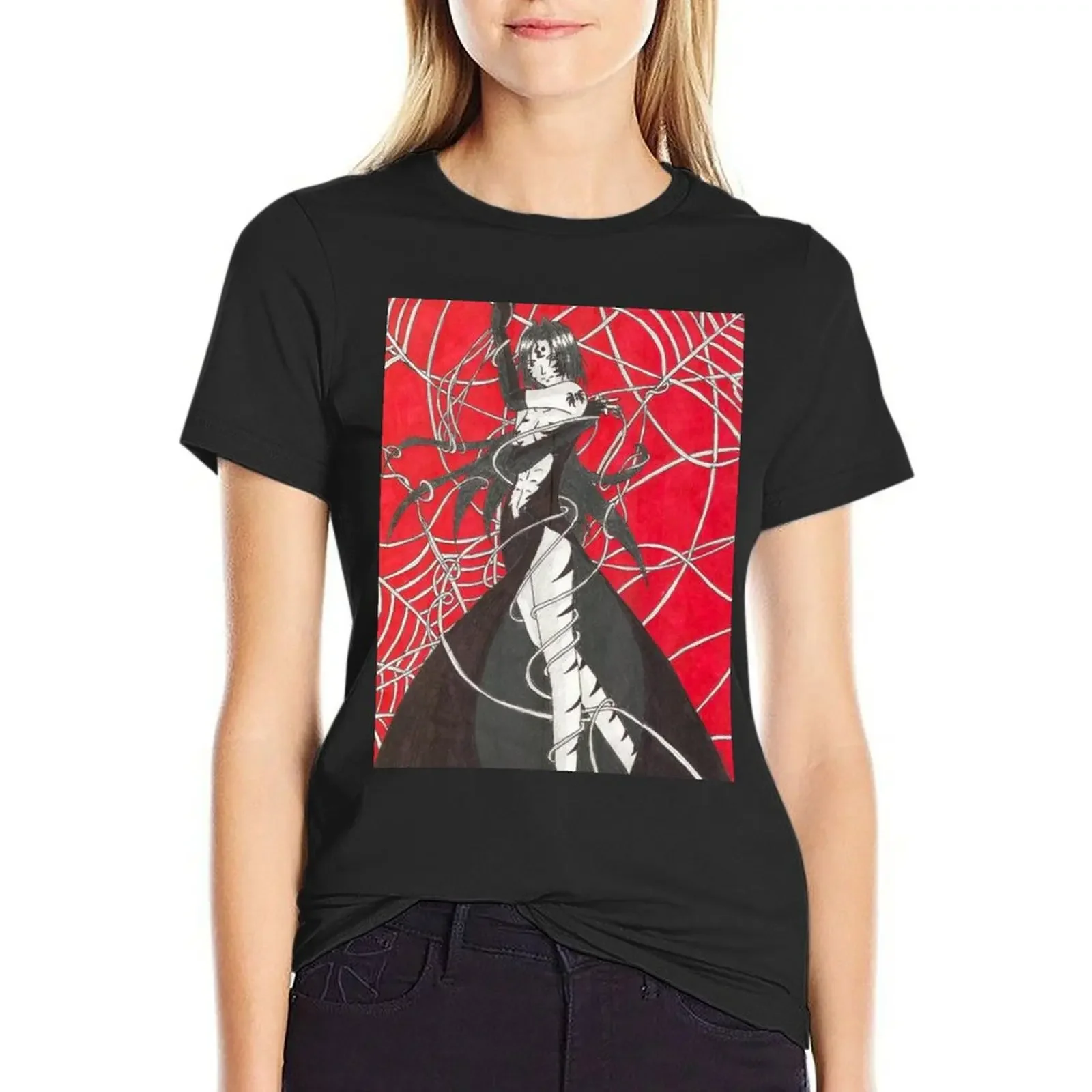 

Spider Lady T-Shirt Aesthetic clothing lady clothes cute clothes tops for Women
