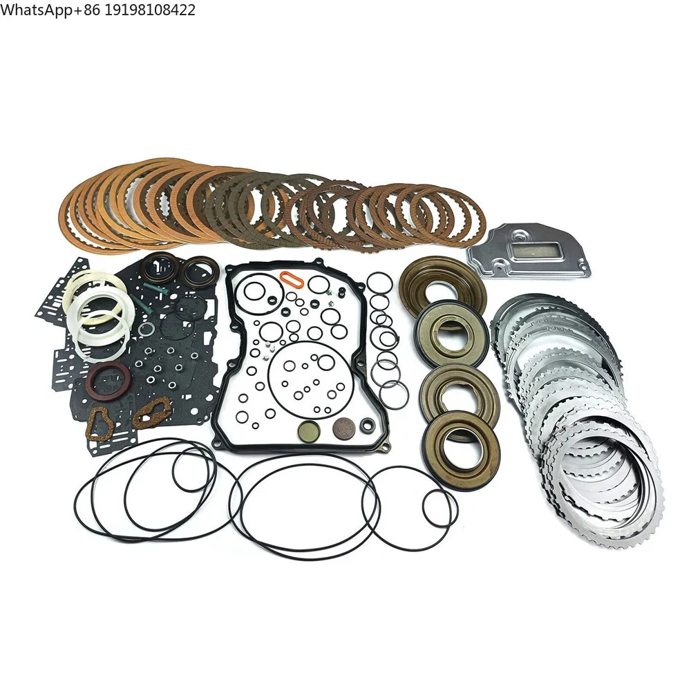 Kit de Reconstrucción de Transmisión Automática, Disco de Embrague, Pistón, Filtro 09G TF60SN para A3 Jetta Passat Tiguan