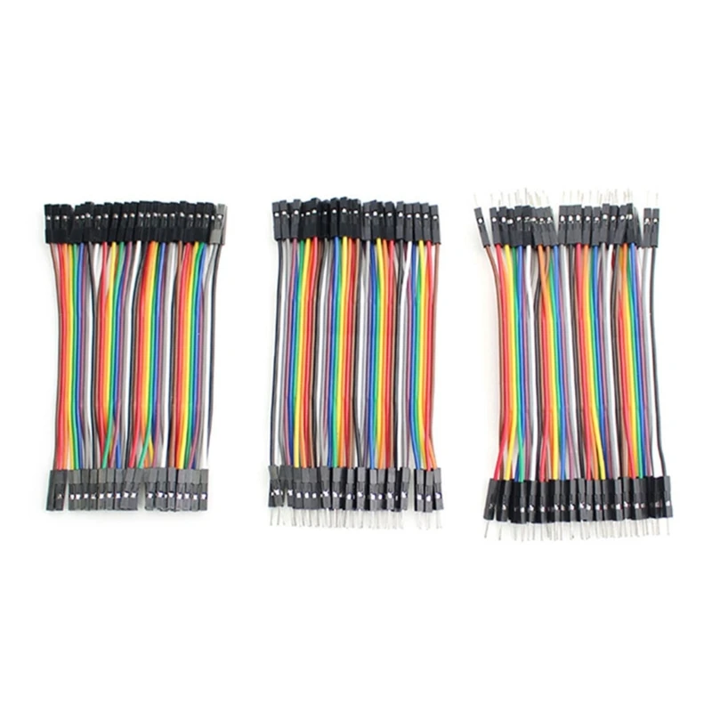 1PC 40Pin Jumper Wire Cable Solderless Multicolored Wire for Electronic Prototyping Dropship