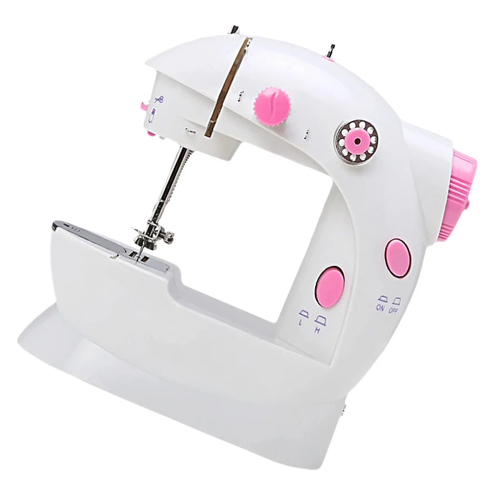 

Mini Sewing Machine 2-Speed Foot Pedal Auto Winding Led Light Portable Stitch Sewing Machine For Home Mending Craft