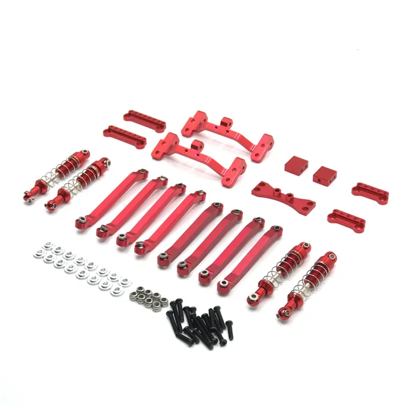 

Metal Upgrade Shock Absorber Fixed Tie Rod Shock Bracket Rear Axle Servo Mount for MN 1/12 D90 D91 D96 MN98 99S RC Car Parts