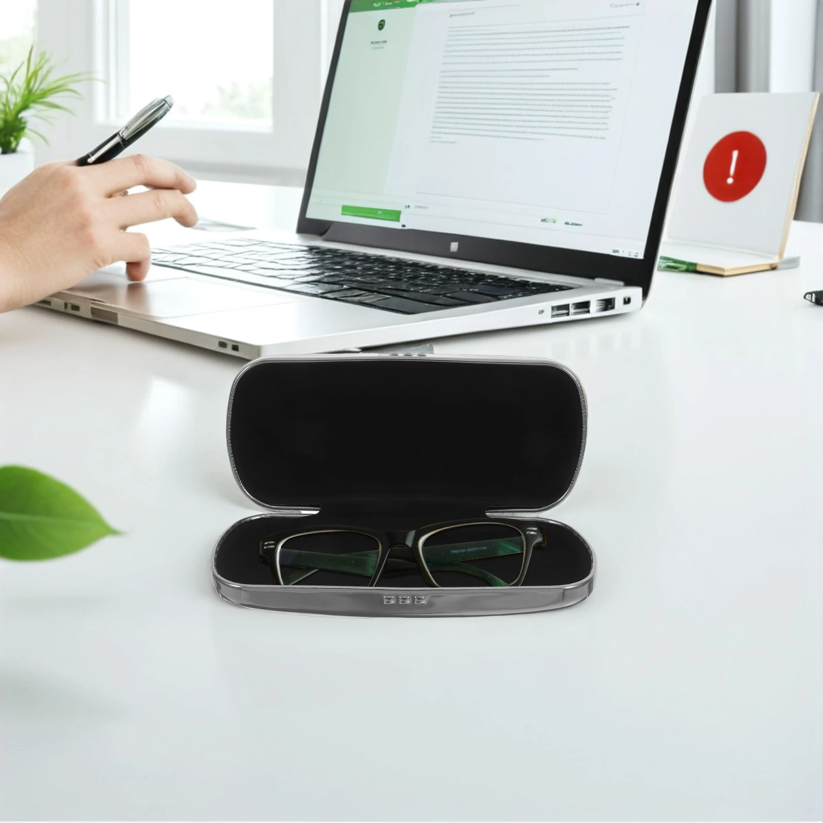 

Aluminum Sunglasses Case Hard Shell Large Eyeglass Travel Holder Handmade Metal Glasses Storage Box for Outdoor Use