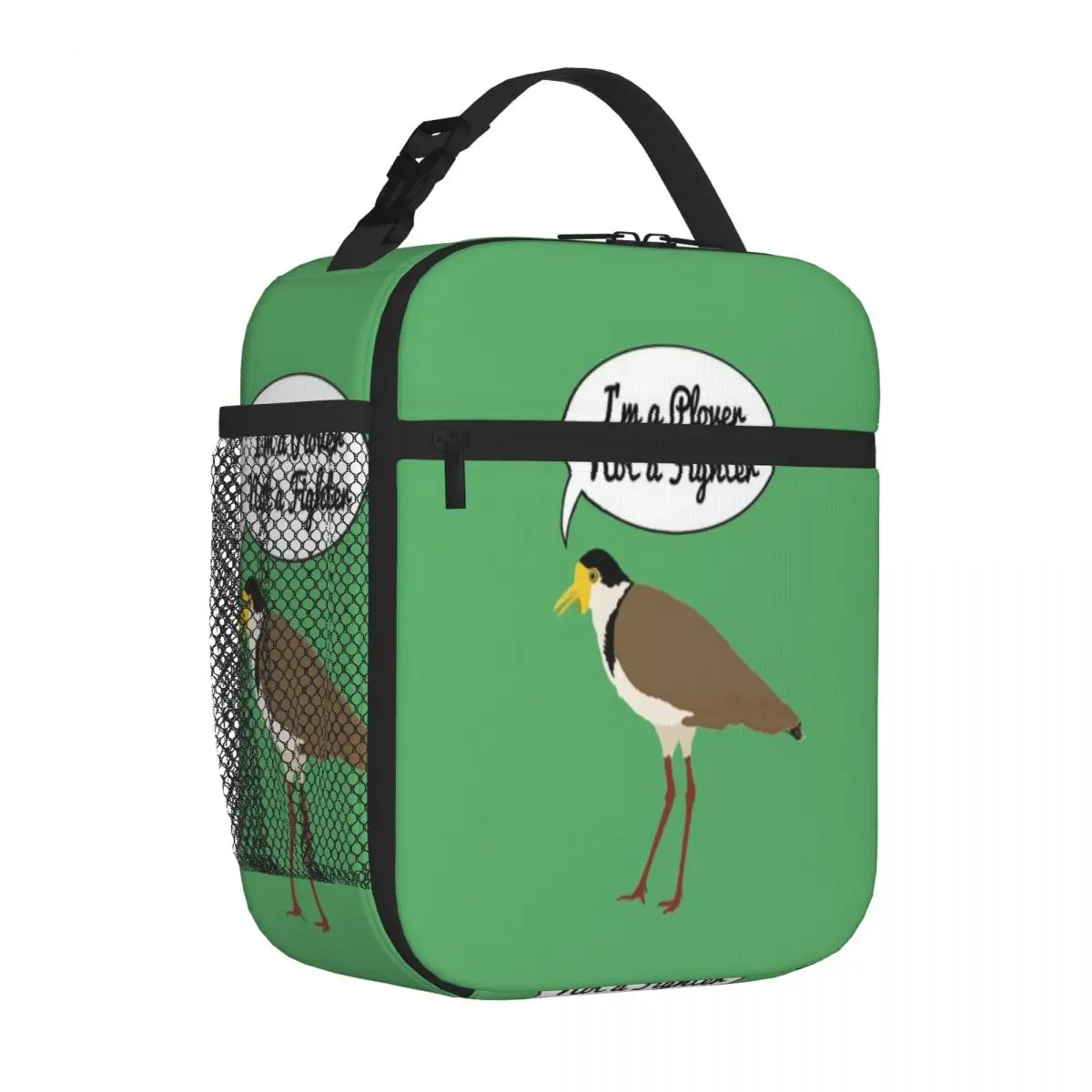 Bestselling I M A Plover Not A Fighter Compact Style Compact Lunch Bag Weekend Getaway Commuter Lunch Bag