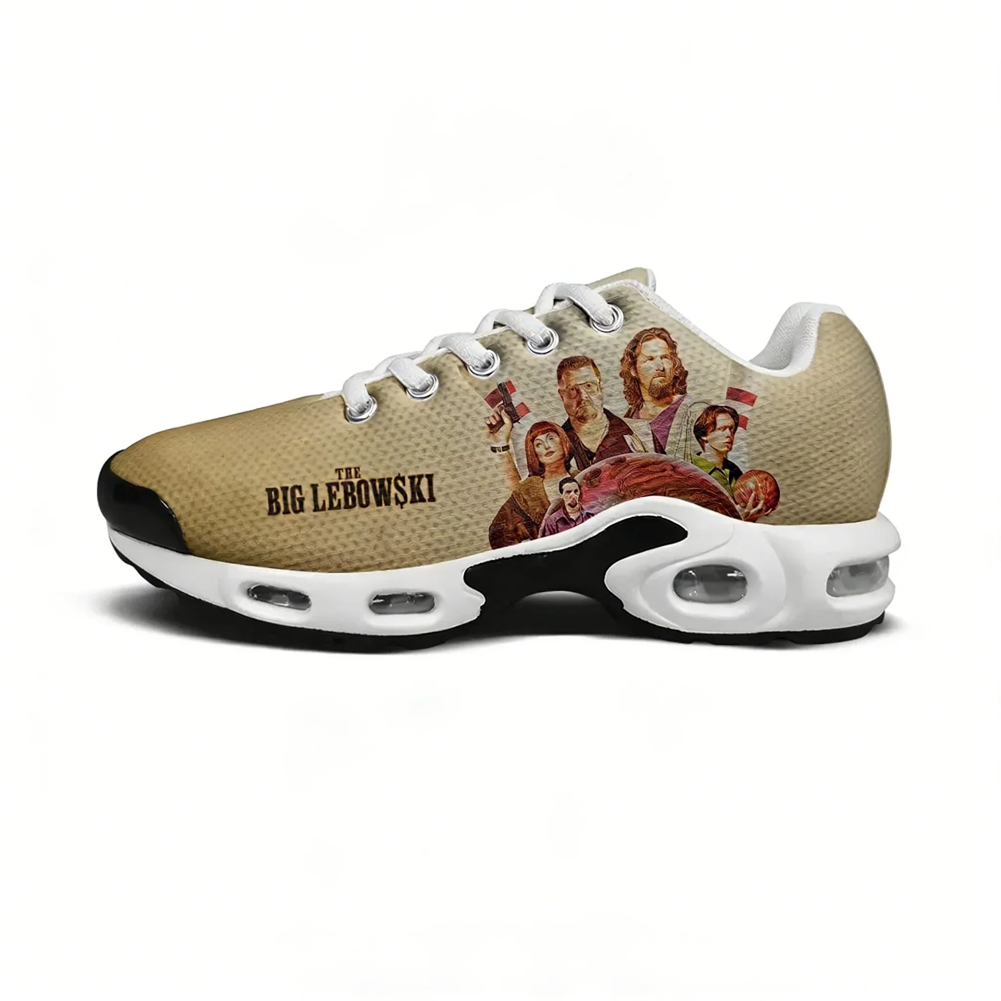 

Легкие спортивные кроссовки The Big Lebowski с воздушной подушкой, изготовленные на заказ, для мужчин, женщин, подростков, пар, с принтом, индивидуальный дизайн