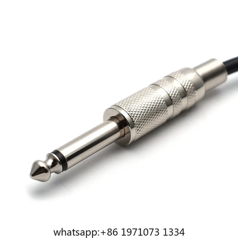 Guitar Spring Cable 6.35/6.5 Guitar Bass Audio Cable Shield Wire 5M For Connecting the Sound of the Electric Guitar