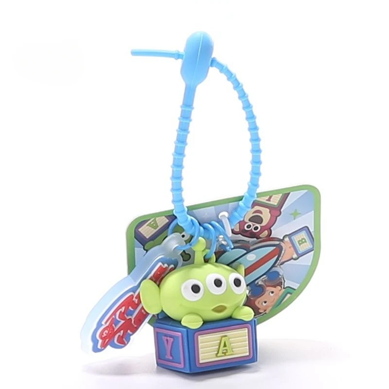 New Disney Toy Story Anime Cartoon Alien Cute portachiavi creativo personalizzato Kawaii zaino ciondolo accessori regalo all\'ingrosso