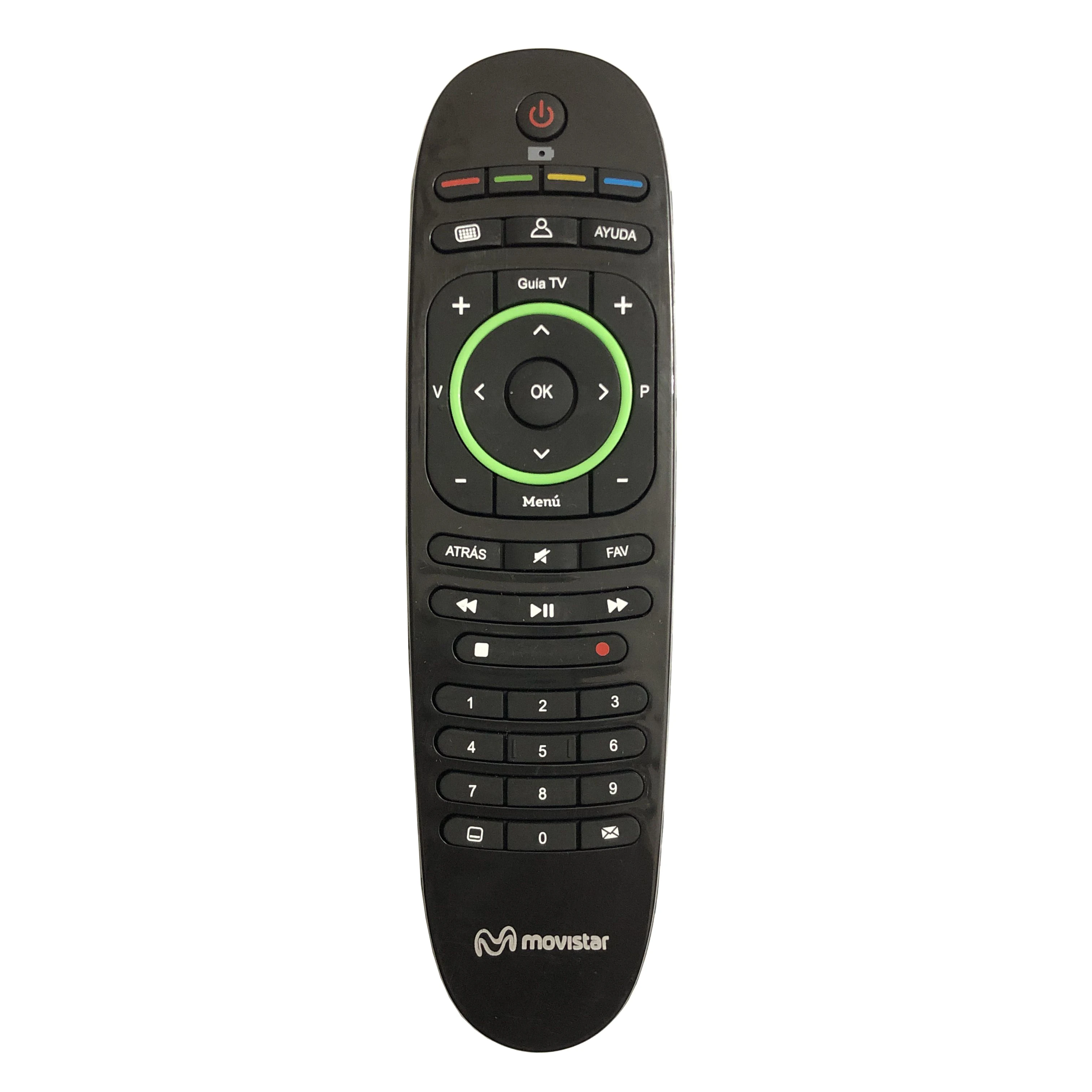 New TV box remote control for MOVISTAR BOXZYXEL ADB TELNET M1920