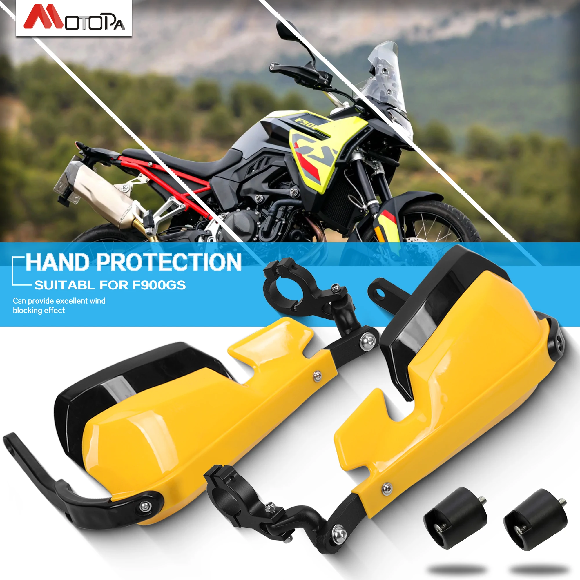 

Для BMW F900GS F900 GS 2024 2025 мотоциклетная защита для рук, защита рычага, руль, новый щиток из алюминиевого сплава