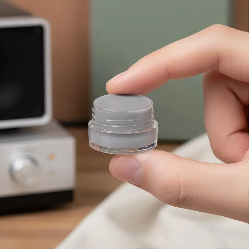 Gel Limpiador de Agujas para Tocadiscos Portátil - Compuesto de Limpieza en Seco Antiestático para Agujas de Tocadiscos, Elimina la Suciedad y los Residuos
