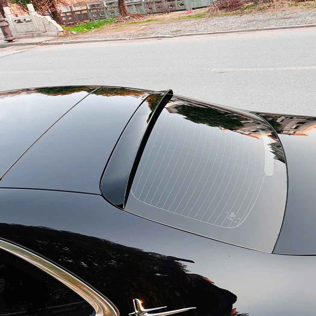 

For Mercedes-Benz E-Class W214 E260 E300 AMG 2024+Roof spoiler trim accessories Car rear wing fixed wing