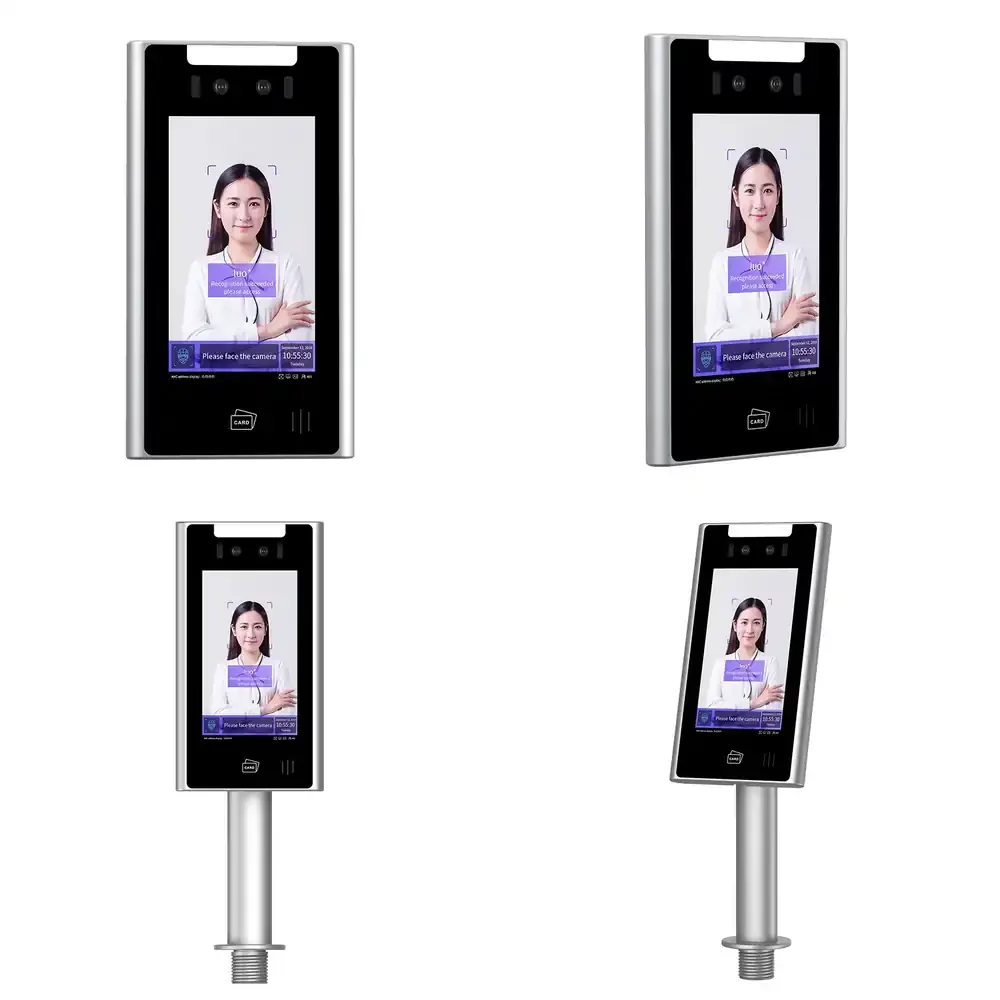 New Arrival 7 Inch Metal Housing Access Control Terminal with Touch Screen High Quality Embedded Linux Face Recognition