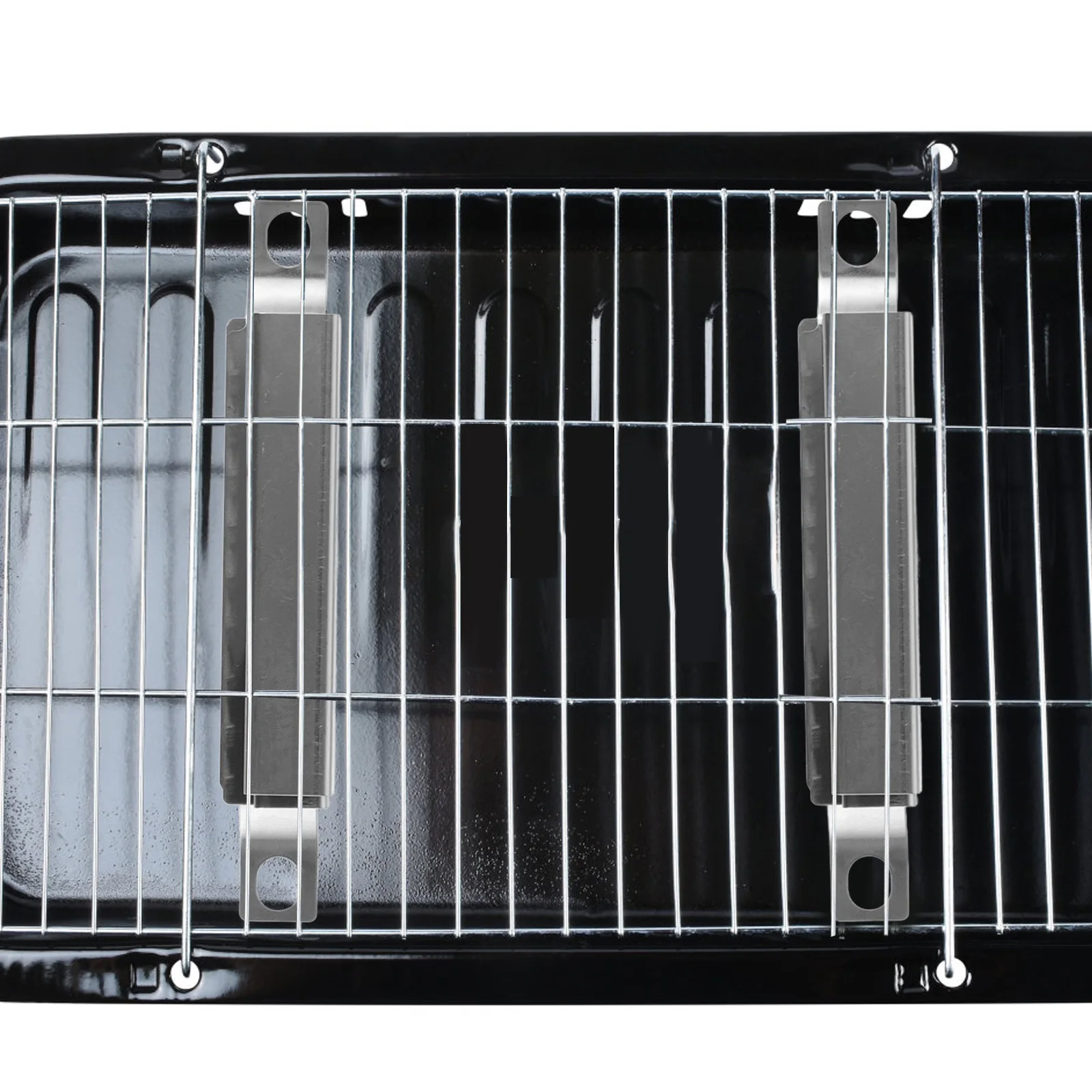 

3Pcs Stainless Steel Grill Burner Tubes Replacement Adjustable Outdoor Bbq Metal Burner Tubes Even Heat Distribution Parts