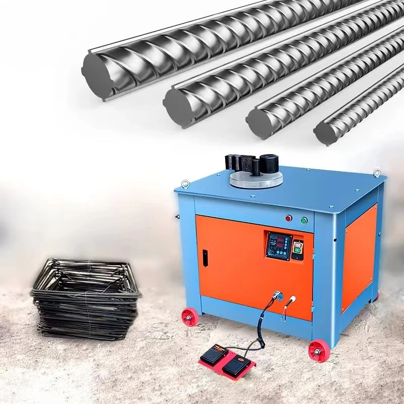 

Гибочный станок для стержней Гибочный станок для стержней Электрический автоматический станок для гибки арматуры