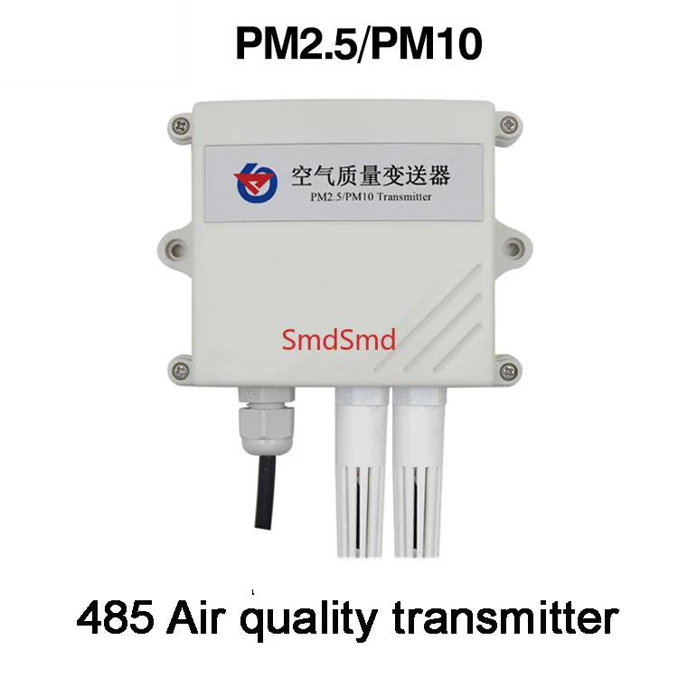PM2.5/PM10 Sensor 0-10V/4-20MA/RS485 modbus Particle detection sensor transmitter 10-30V 0-1000ug/cubic meter 485 Air quality