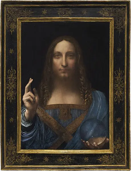 zd-Museum Quality Jesus Handmade Famous Oil Painting of DaVinic Reproduction for Living Room Wall Art Decor@