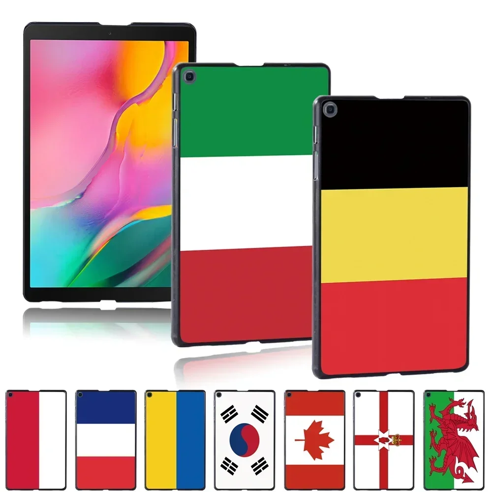 

Tablet Case Cover for Samsung Tab A7 10.4"/A7 Lite 8.7"/S7 11"/S6 Lite 10.4"/A 8.0" 10.1" 10.5"/S6 10.5" Flag Print Back Shell