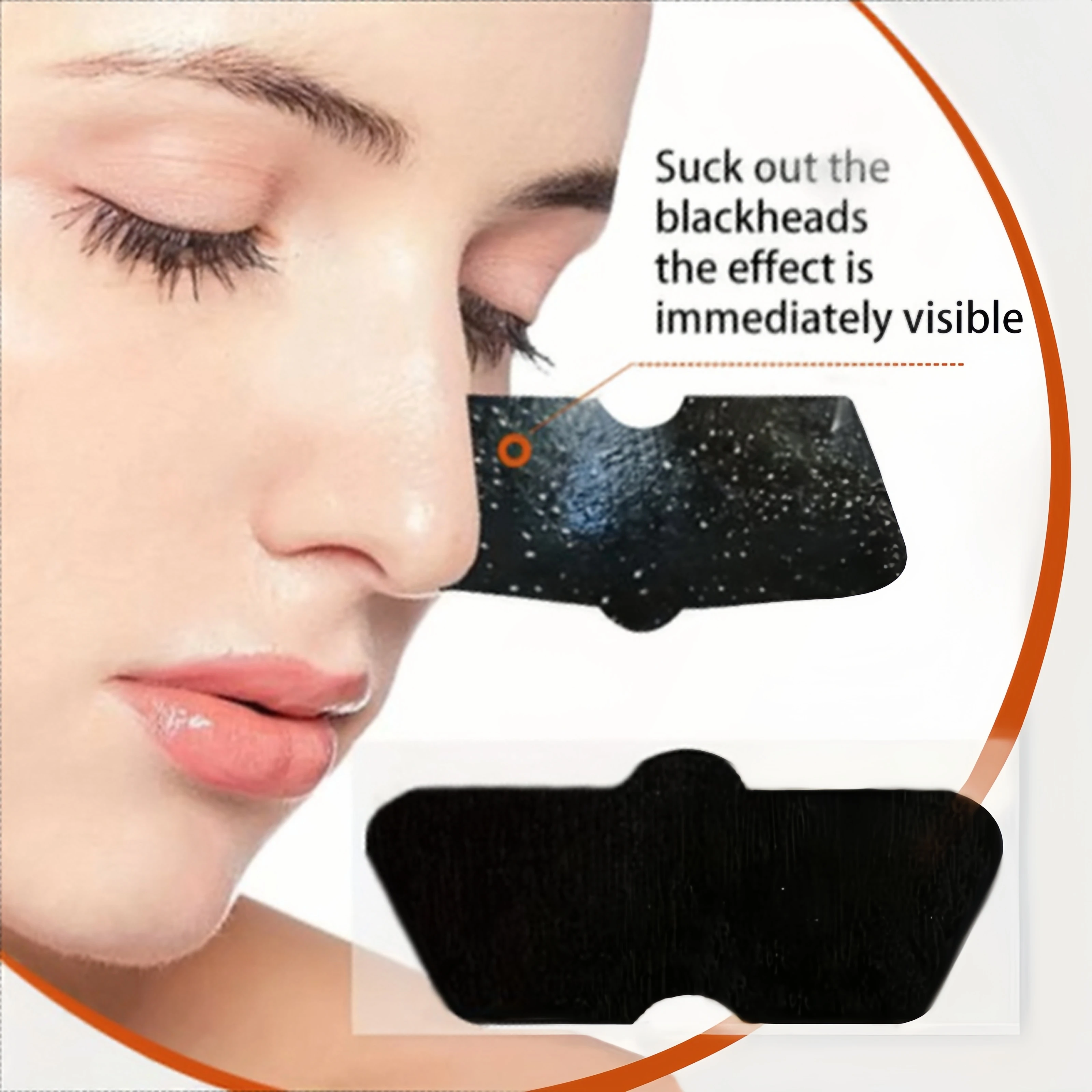 Ensemble de masques d'élimination des yeux et des points noirs, Nano micro-aiguilles, nettoyage en profondeur des pores, Patch de soins pour la peau du visage, élimine les lignes du nez, 10 + 4 pièces