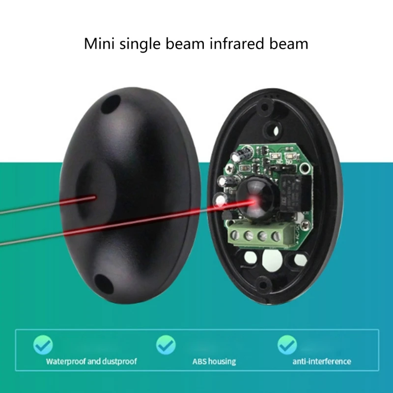 Easy to Install Beam Alarm 20 Meter Ranges for Robusts Perimeters Protections Dropship