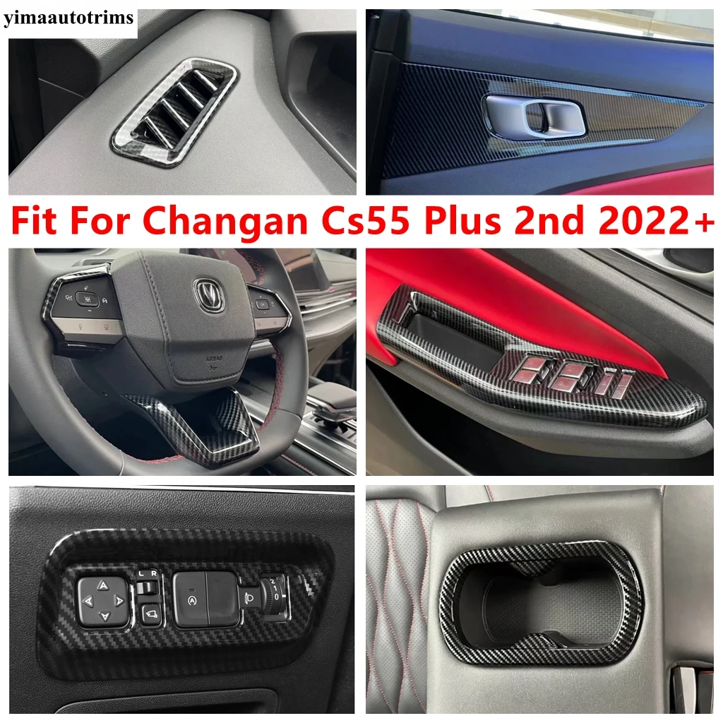 

Window Lift / Head Lamp / Dashboard AC Air Vent / Steering Wheel Cover Trim Accessories For Changan Cs55 Plus 2022 2023 2024 2nd