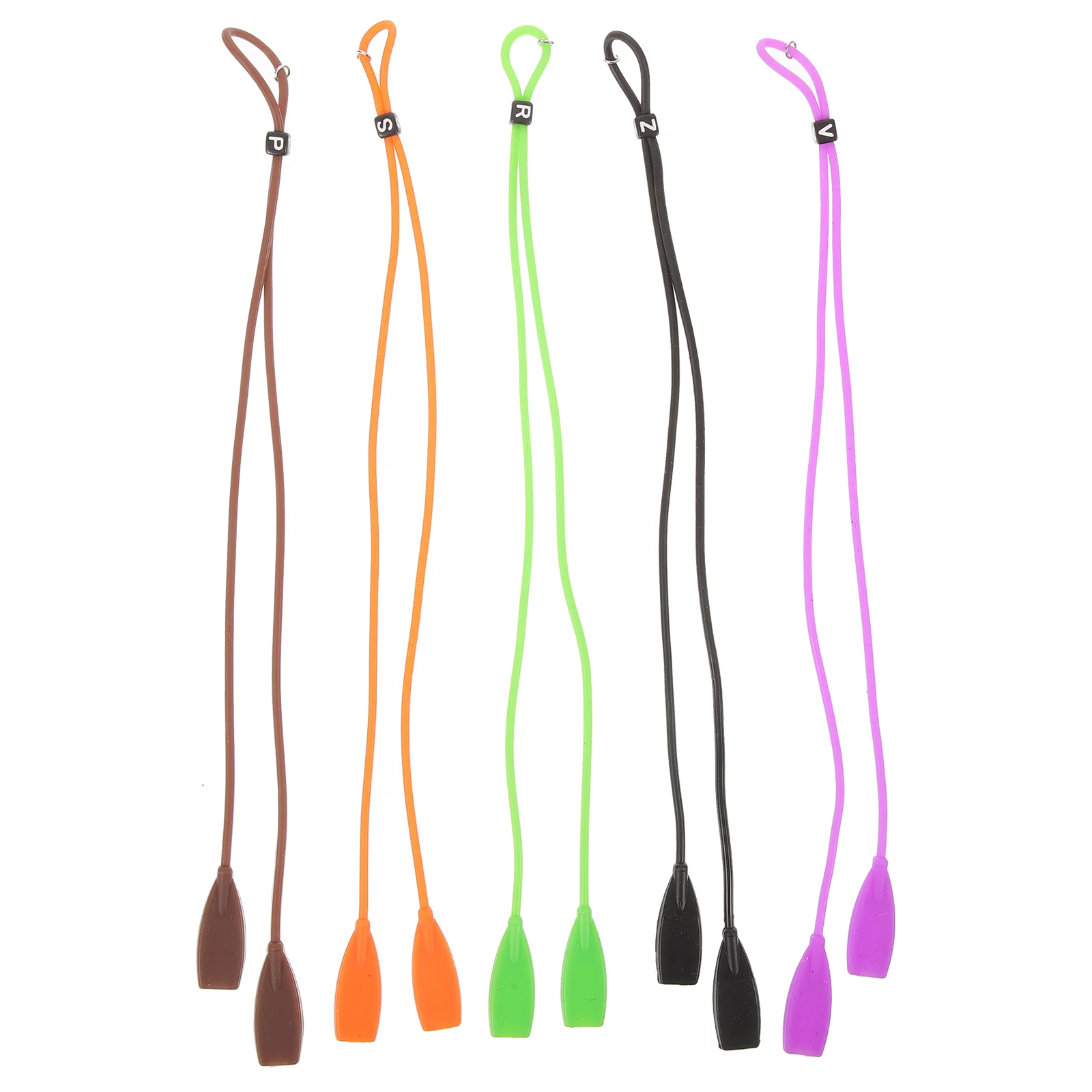 5 Stuks Kleurrijke Bril Anti-Slip Touw Brillen Lanyard Bril Bril Zon Ketting Houder Verstelbaar Voor Rond Nek Touwen