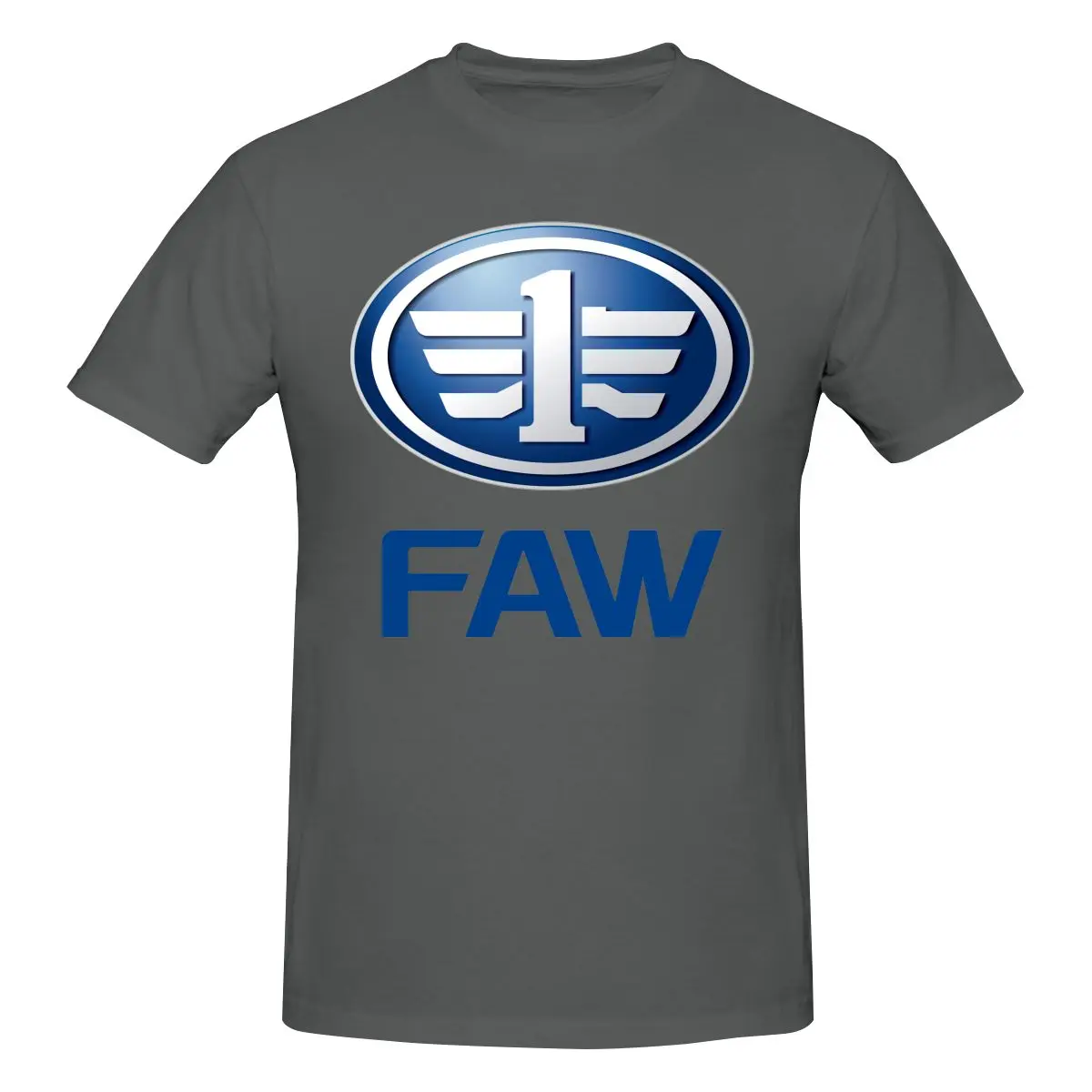 Funny FAW Jiefang Logo 2023 Men's T-shirt Printed Tops are loose and slim fit Women's T-shirts