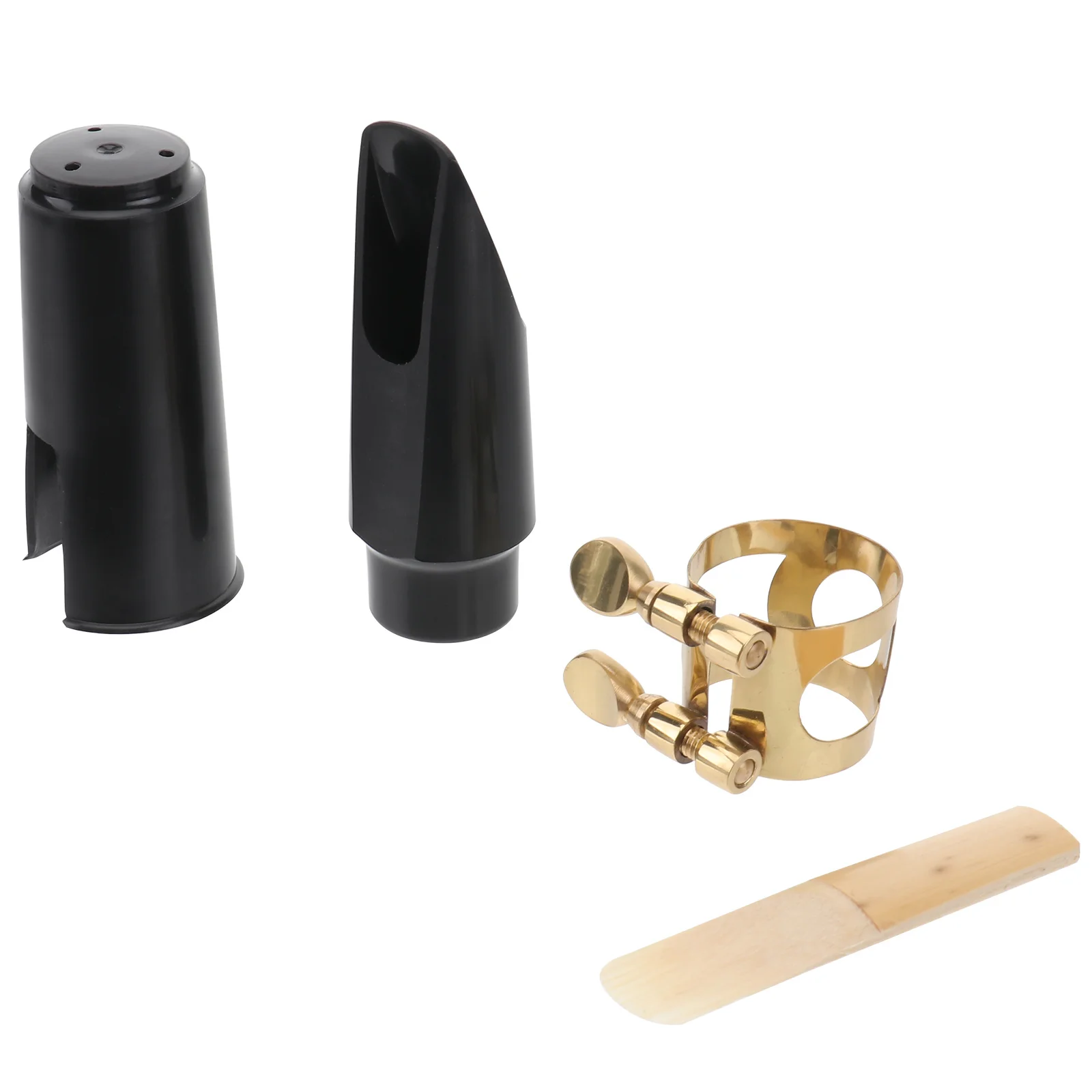 

Black Clarinet Mouthpiece 25 Reed Strength Durable ABS Plastic Good Used Condition No Chips Bite Marks Clarinet