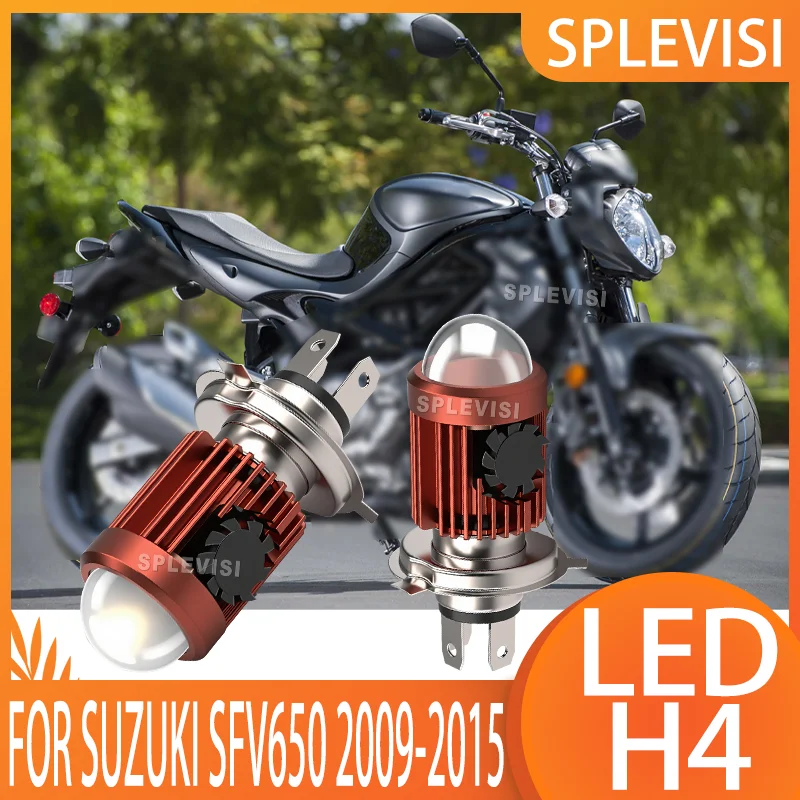 

Moto Bike Headlight H4 LED Bulb Lamp Built with Auto-Focusing HD Lens For Suzuki SFV650 2009 2010 2011 2012 2013 2014 2015