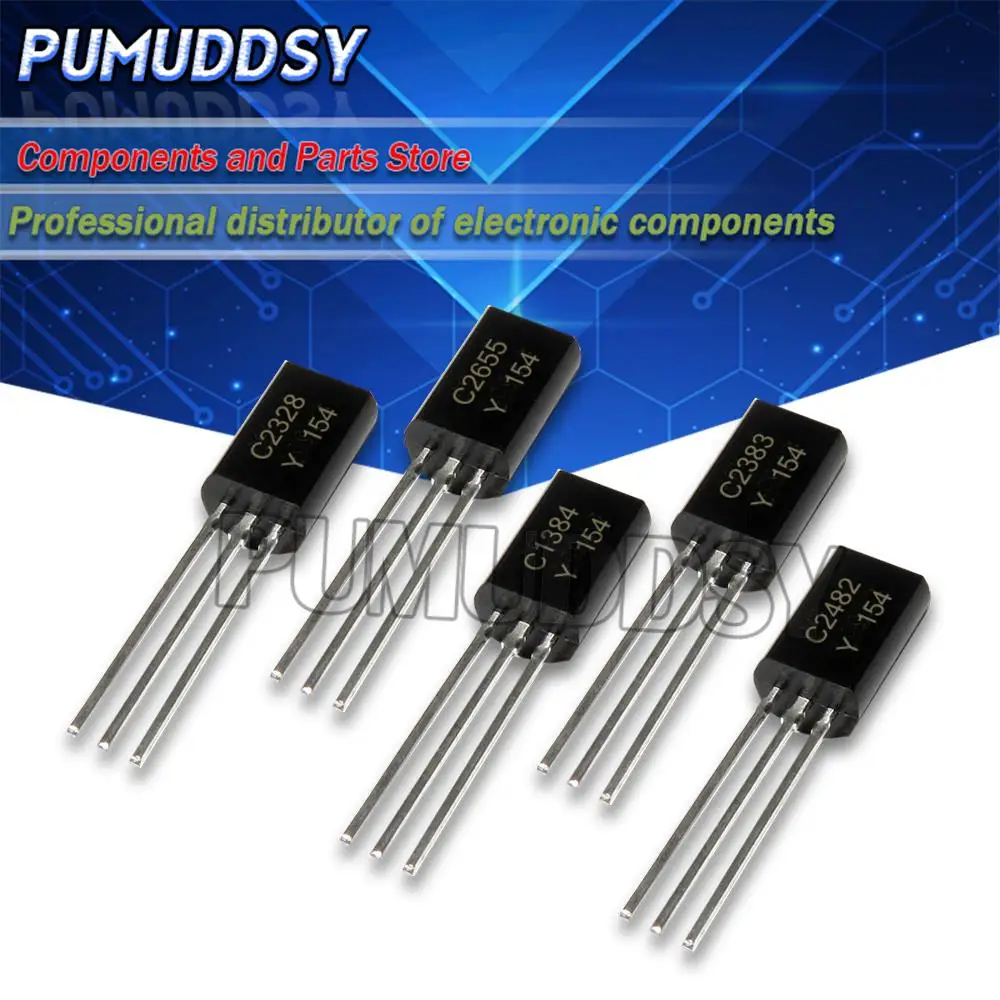 50PCS 2SA1013 2SC2383 2SA1020 2SC2655 2SA1145 2SC2705 2SB647A 2SD667A A1020 C2655 A1145 C2075 B647A