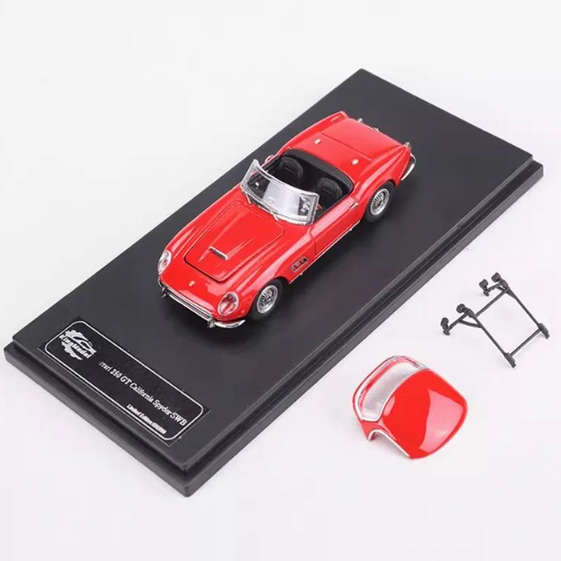 Königsmodell im Maßstab 1:64, 250GT SWB, umwandelbare Legierung, Simulationsautomodell, statische Sammlung, dekoriertes Urlaubsspielzeug, Souvenir, Geschenk